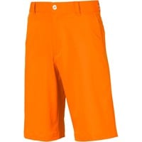 Puma Junior 9in Golf Shorts, Orange