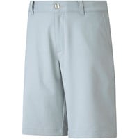 Puma Junior 9in Golf Shorts, Silver