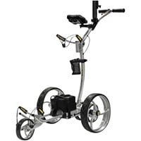 Bat-Caddy X8R Lithium Remote Controlled Electric Golf Caddy, Silver