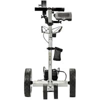Bat-Caddy X8R Lithium Remote Controlled Electric Golf Caddy, Silver