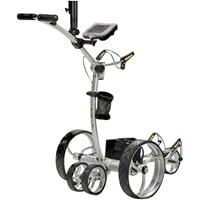Bat-Caddy X8R Lithium Remote Controlled Electric Golf Caddy, Silver