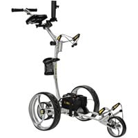 Bat-Caddy X8R Lithium Remote Controlled Electric Golf Caddy, Silver