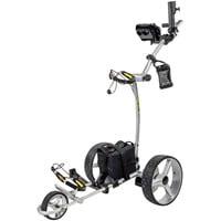Bat-Caddy X4 Sport Lithium Electric Golf Caddy, Silver