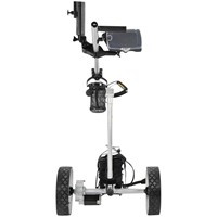 Bat-Caddy X4 Sport Lithium Electric Golf Caddy, Silver