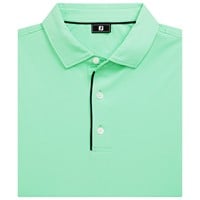 FootJoy Men's Long Sleeve Sun Protection Golf Polo, Green