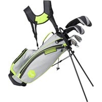 TGW Junior Packaged Golf Sets Ages 5-8, Green/Grey