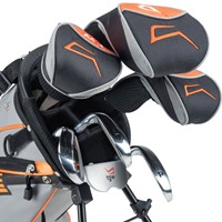 TGW Junior Packaged Golf Sets Ages 9-12, Orange/Grey