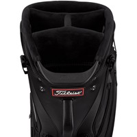 Titleist Jet Black Premium Golf Stand Bag, Black/White