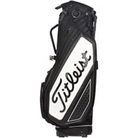Titleist Jet Black Premium Golf Stand Bag, Black/White