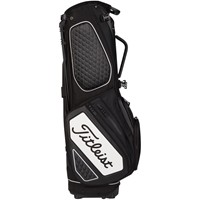 Titleist Jet Black Premium Golf Stand Bag, Black/White