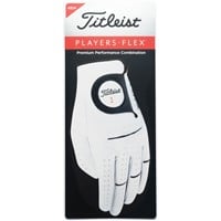 Titleist Men's Players Flex Golf Glove, White