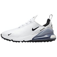 NIKE Unisex Air Max 270 Golf Shoes, White/Black