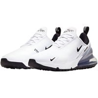 NIKE Unisex Air Max 270 Golf Shoes, White/Black