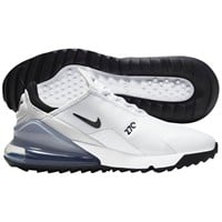 NIKE Unisex Air Max 270 Golf Shoes, White/Black