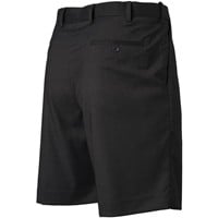 Bocaccio Men's Pleated Expandable Waistband 9in Golf Shorts, Black