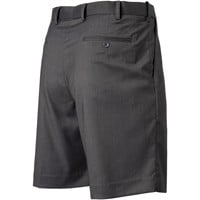 Bocaccio Men's Pleated Expandable Waistband 9in Golf Shorts, Charcoal