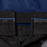 Bocaccio Men's Pleated Expandable Waistband 9in Golf Shorts, Dark Navy