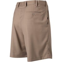 Bocaccio Men's Pleated Expandable Waistband 9in Golf Shorts, Khaki