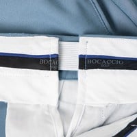 Bocaccio Men's Expandable Waistband 9in Golf Shorts, Light Blue