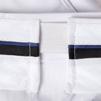 Bocaccio Men's Expandable Waistband 9in Golf Shorts, White