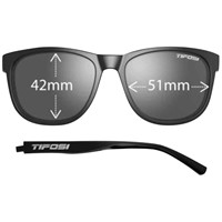 Tifosi Women's Swank Golf Sunglasses, Brown/Tan