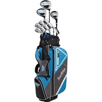Tour Edge Teen Varsity Bazooka 370 Full Package Set, Blue/Black
