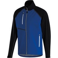 FootJoy Men's Hydro Tour Golf Rain Jacket, Black/Blue