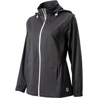 FootJoy Women's Performance Hydroknit Golf Rain Jacket, Charcoal