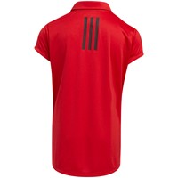 adidas Junior Performance Golf Polo, Red