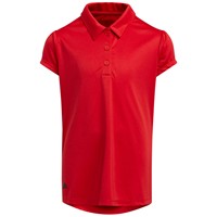 adidas Junior Performance Golf Polo, Red
