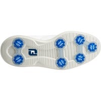 FootJoy Mens Traditions Saddle Golf Shoes, White/White