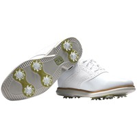 FootJoy Women's Traditions Golf Shoes, White/White