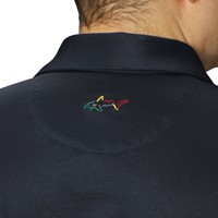 Greg Norman Men's Freedom Micro Pique Golf Polo, Black