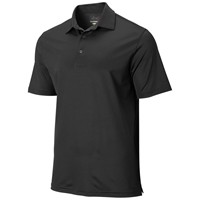 Greg Norman Men's Freedom Micro Pique Golf Polo, Black