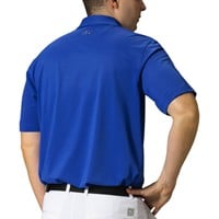 Greg Norman Men's Freedom Micro Pique Golf Polo, Blue