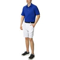 Greg Norman Men's Freedom Micro Pique Golf Polo, Blue