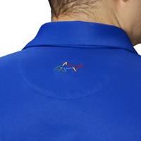 Greg Norman Men's Freedom Micro Pique Golf Polo, Blue