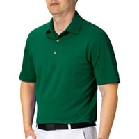 Greg Norman Men's Freedom Micro Pique Golf Polo, Green
