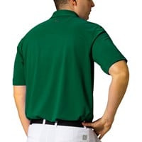 Greg Norman Men's Freedom Micro Pique Golf Polo, Green