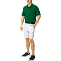 Greg Norman Men's Freedom Micro Pique Golf Polo, Green