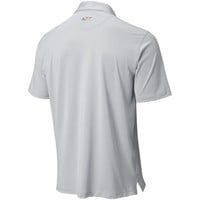 Greg Norman Men's Freedom Micro Pique Golf Polo, Grey