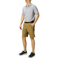 Greg Norman Men's Freedom Micro Pique Golf Polo, Grey