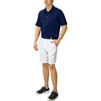 Greg Norman Men's Freedom Micro Pique Golf Polo, Navy
