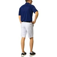 Greg Norman Men's Freedom Micro Pique Golf Polo, Navy