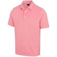 Greg Norman Men's Freedom Micro Pique Golf Polo, Coral