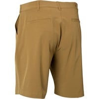 TGW Men's Flat Front Stretch Waist Performance 9in Golf Shorts, Brown