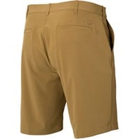 TGW Men's Flat Front Stretch Waist Performance 9in Golf Shorts, Brown