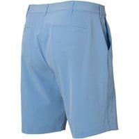 TGW Men's Flat Front Stretch Waist Performance 9in Golf Shorts, Light Blue