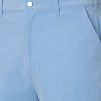 TGW Men's Flat Front Stretch Waist Performance 9in Golf Shorts, Light Blue