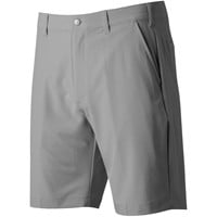 TGW Men's Flat Front Stretch Waist Performance 9in Golf Shorts, Grey